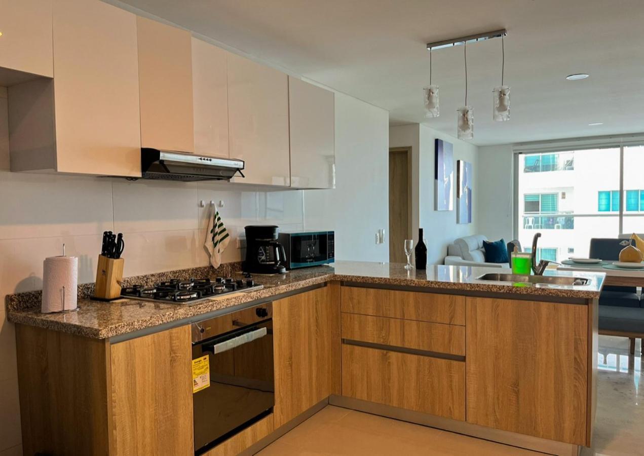 Exclusivo Apartamento Frente Al Mar En Cartagena Eksteriør billede